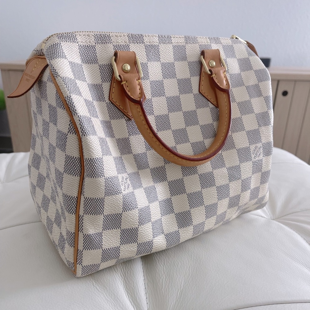 Louis Vuitton Speedy 25 Damier Azur
